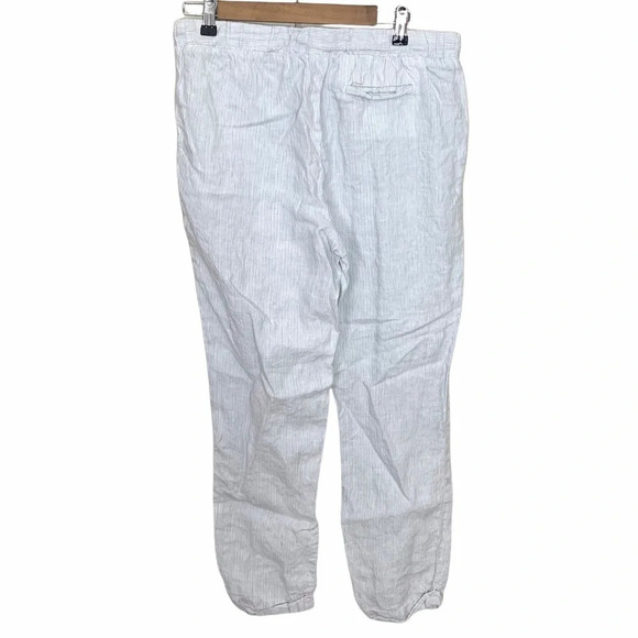 Kenar • Striped Linen Pants - Picture 2 of 5